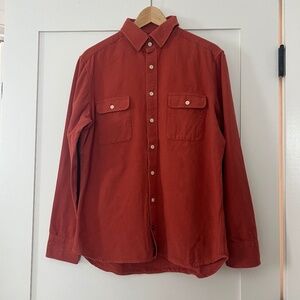 Taylor Stitch Yosemite Shirt in Dusty Red